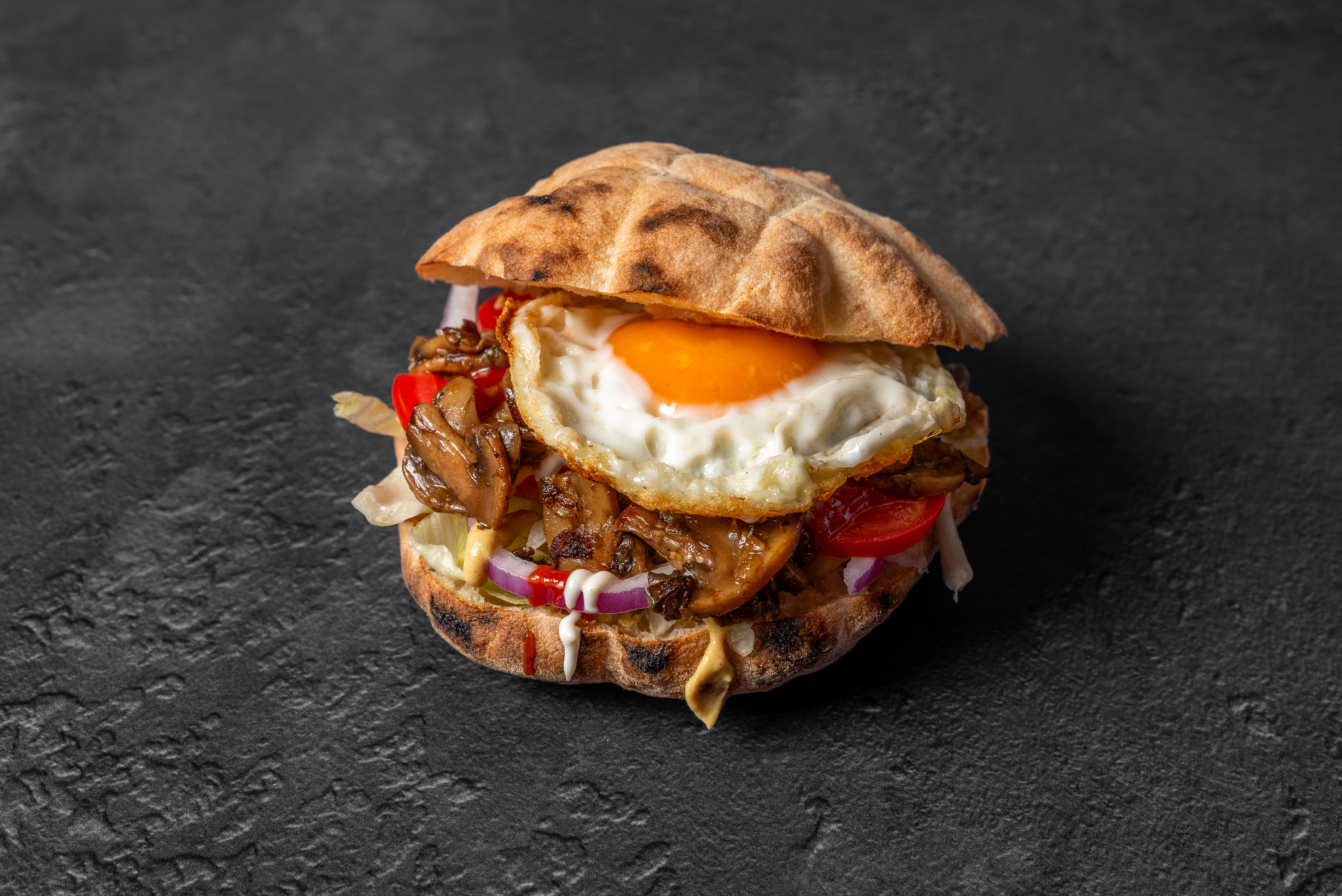 Hús nélküli balkán burger